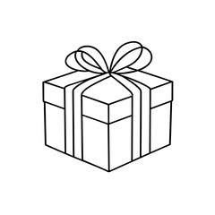 gift box with ribbon