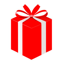 gift box with ribbon