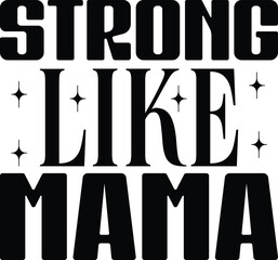 Fototapeta premium mother's day svg design