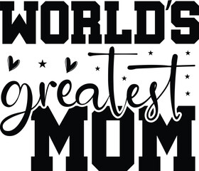 mother's day svg design