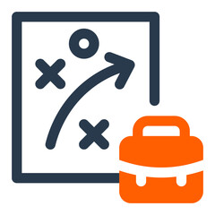 Strategic Business Strategy Icon
