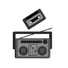 retro audio cassette