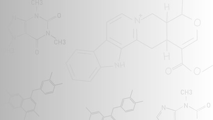 abstract background with hexagons