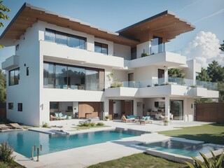 Fototapeta premium Dream Modern House