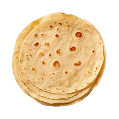 roti chapati isolated
