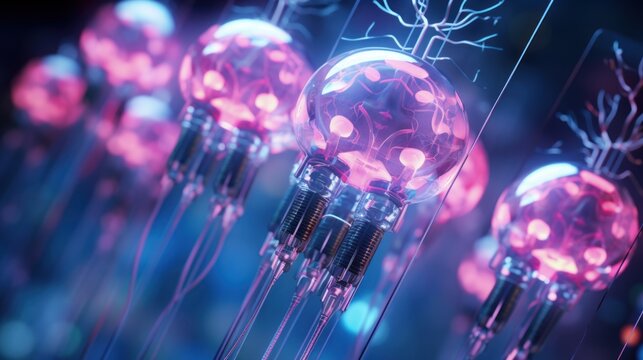 Neural brain implants, with tiny electrodes