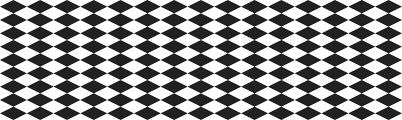 Naklejka premium harlequin seamless pattern. rhombus background vector