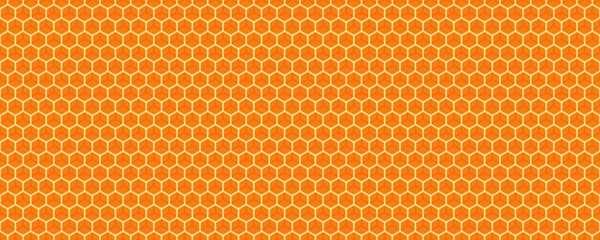 honeycomb pattern. honey background with hexagon geometry