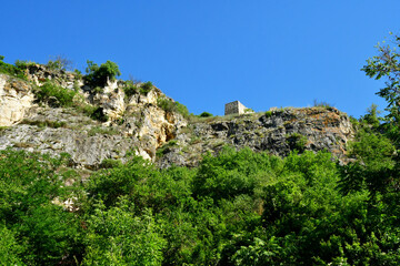 Fototapeta na wymiar Ivanovo, Bulgaria - july 2 2023 : picturesque Roussenki Lom valley