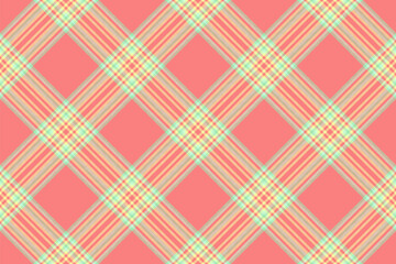 Seamless pattern fabric of background vector textile with a texture tartan plaid check.