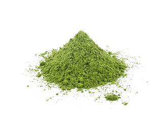 macha green tea isolated on  transparent png - obrazy, fototapety, plakaty
