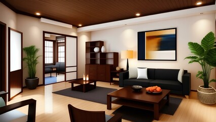 interior design of living room