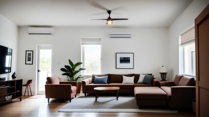 Naklejka na ściany i meble interior design of living room