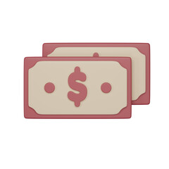 Cash 3d icon