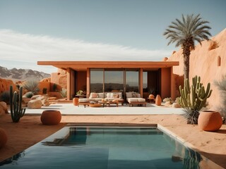 Modern desert retreat 