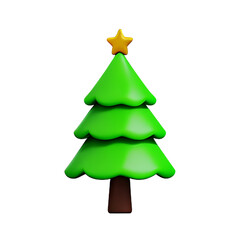 christmas tree isolated