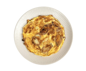 Ometelle with potatoes