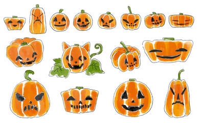 ハロウィン　かぼちゃ