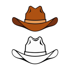 cowboy hat with good quality and good design