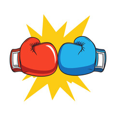 glove boxing with good quality and good design