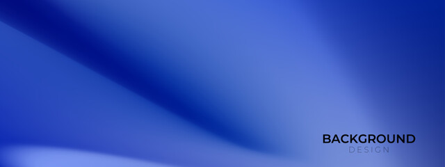 Abstract blue gradient background. Simple blurry with copy space wallpaper.