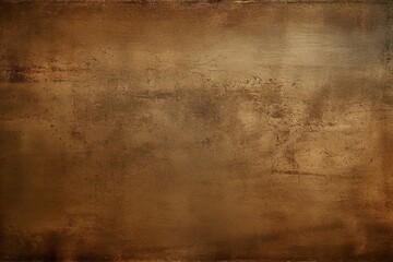 Obraz na płótnie Canvas old grunge copper bronze rusty metal texture background effect, Generative AI