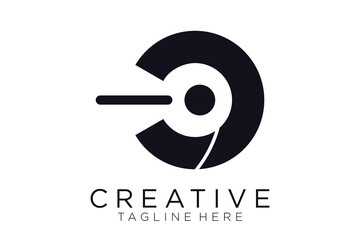Creative elegant D letter logo icon set for luxury business, technology