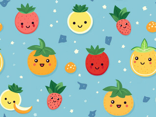 fruits seamless pattern