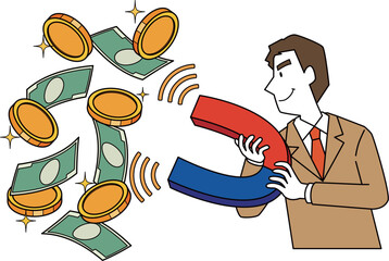 お金を引き寄せる男性