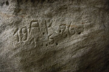 inscription on the stone