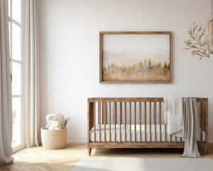 interior of a baby room