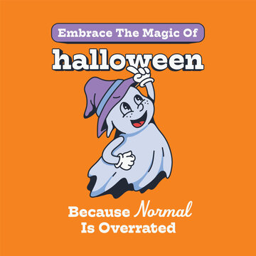 Halloween Mascot Retro Characters Collection