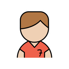 Football player icon