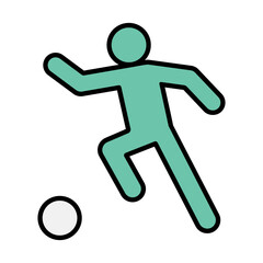 Football training icon