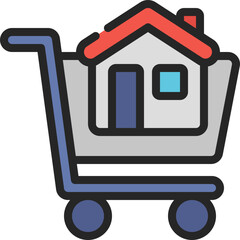 House Purchase Checkout Icon