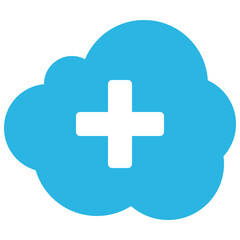 Cloud Medical Health Icon