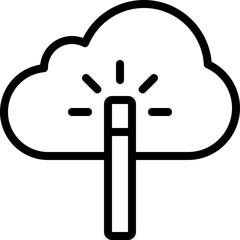 Cloud Service Enhancement Icon