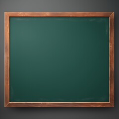 Blackboard chalkboard wall board green with wodden frame