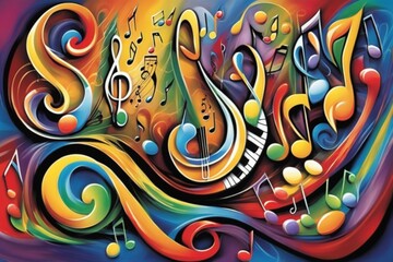 Creative Expression : An artistic representation of various forms of creative expression like music, writing, or visual arts as therapeutic outlets