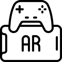 AR Mobile Game Icon