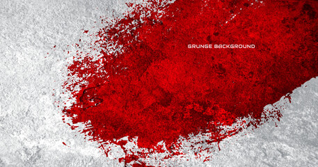 Grunge texture effect background. Distressed rough dark abstract textured. Red isolated on white. Graphic design element vintage style decoration concept for banners, flyer, card, or brochure cover