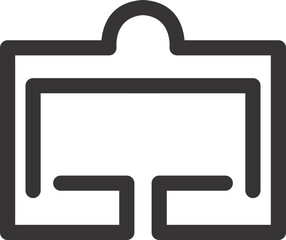 computer led sign with graphs