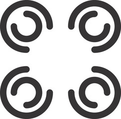 circle abstract icon