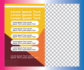 Editable square banners. Instagram post template design. Social Media Post Facebook Promotion. Web ads. Sale post design premium vector illustration
