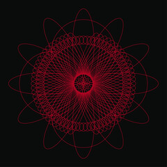 Spirograph Vector Abstract & Geoemtric Shapes