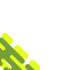 abstract dynamic corner shape
