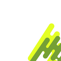 abstract dynamic corner shape
