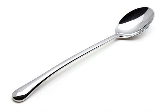 Bartender s utensils cocktail spoon isolated on white background