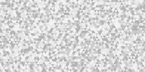 Abstract geomatics pattern stripes triangle square gray and white background. Abstract geometric pattern gray and white Polygon Mosaic triangle Background, business and corporate background.