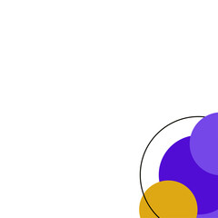 circle geometric corner border